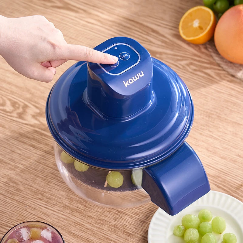 A fully automatic household and commercial electric grape peeler, a perfect tool for peeling green grapes and garlic