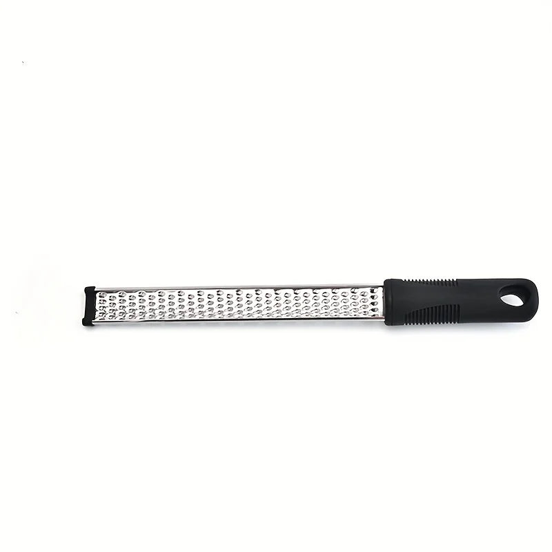 1pc Stainless Steel Cheese Grater with Ergonomic  Lemon Zest & Hard Cheeses, Durable Kitchen Tool for Shredding & Grating