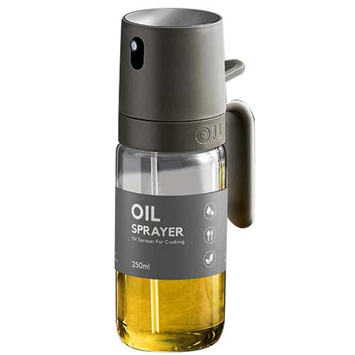 250ML Olive Oil Dispenser Versatile Olive Oil Sprayer Rust-Proof Refillable Spray Bottles for Air Fryer Grilling Baking