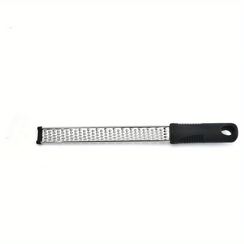 1pc Stainless Steel Cheese Grater with Ergonomic  Lemon Zest & Hard Cheeses, Durable Kitchen Tool for Shredding & Grating