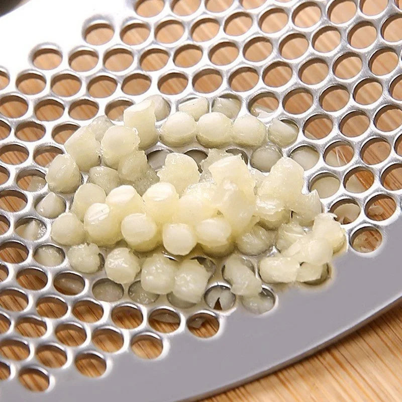 Stainless Steel Garlic Press Garlic Crusher
