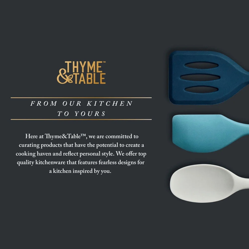 Silicone Mini Kitchen Utensil Set 3 pcs Heat Resistant Non Stick Safe Cooking Tools Spatula Turner Durable Compact Kitchen