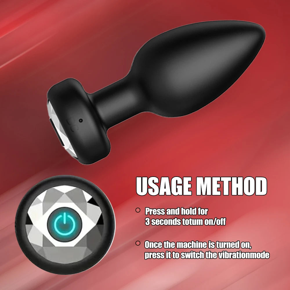 3 pc 10 Frequency Anal Vibrator, Wireless Remote Butt Plug, Adult Toys, Sex Toys, Sexy Toys, Adult Masturbation Products